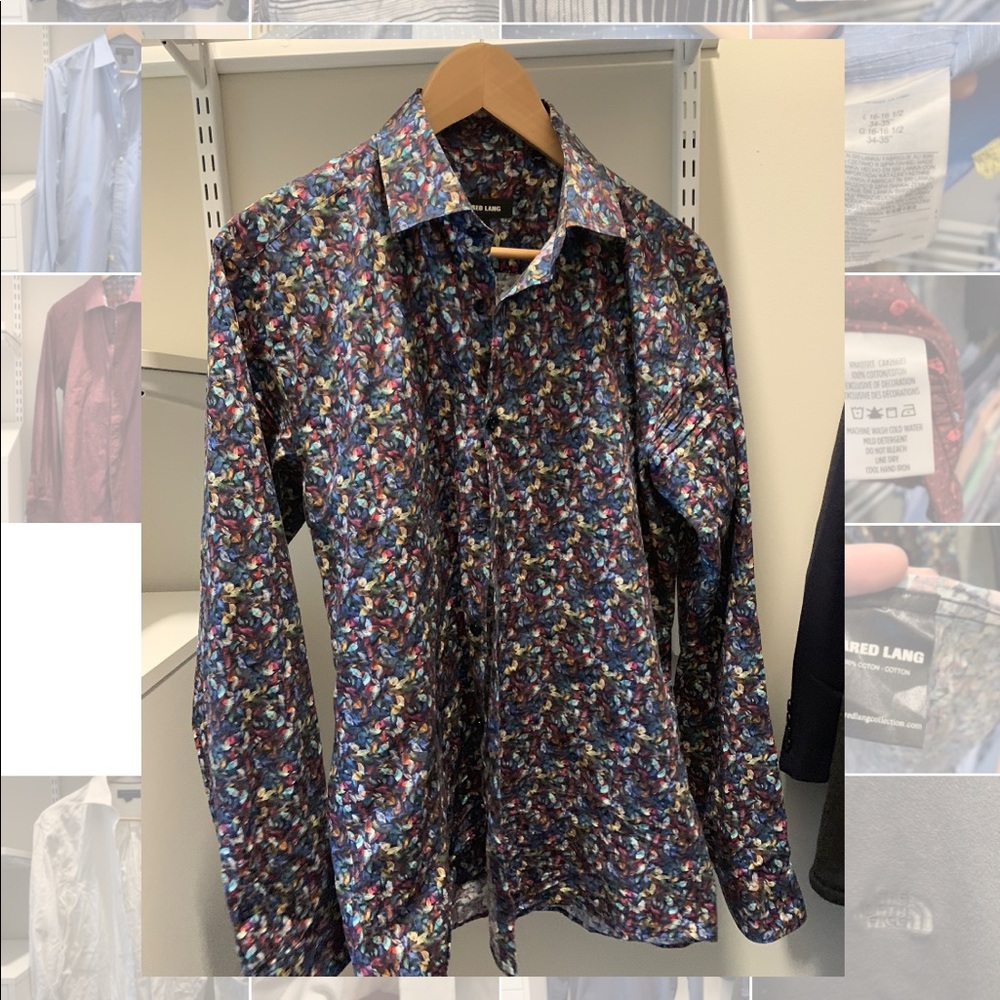 Bright men’s button down